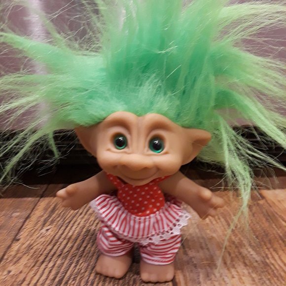 Ace Novelty Other - Ace Novelty Troll Doll Green 💚 Vintage